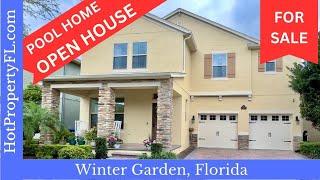 Winter Garden, FL |  Pool Home Tour |  $875,000 / Sold Waterleigh by DR Horton