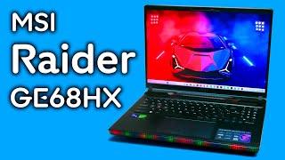 MSI Raider GE68HX, ¡REVIEW!