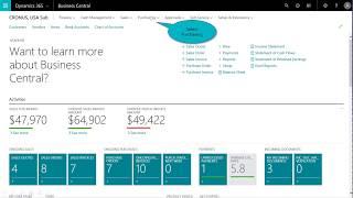 Dynamics 365 Business Central - Drop Ship Sales Order