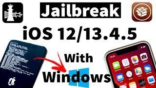 iPhone Jailbreak iOS 12/13.4.5  Checkra1n With Windows Full TUTORIAL 2020