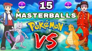 15 Masterballs To Catch A Team Of Random Pokemon... Then We FIGHT!