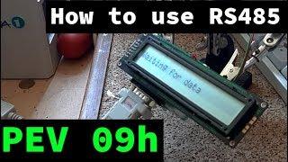 PEV 09h - How to use RS485