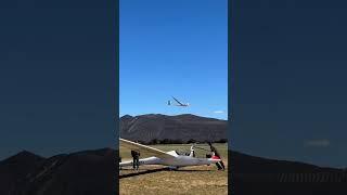 Ventus E Glider Takes Flight in Saint Auban  | First Thermal Flight! #Shorts