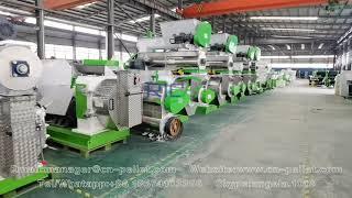 Pellet Machine Equipment In Richi Machinery Workshop