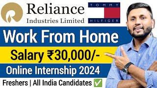 Work From Home Internship 2024 | Freshers  Job | Internshala Internships | Free Online I Online Jobs