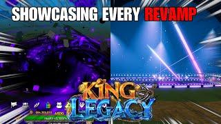 SHOWCASING EVERY REVAMP in King Legacy Update 8