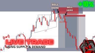 LIVE PROOF THAT SUPPLY AND DEMAND WORKS | BEST STRATEGY | INSTITUTIONAL