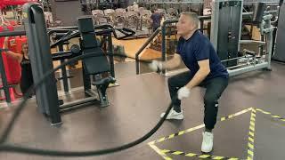  TV 287: Physiotherapy Rehab with Battle Rope |  تمرینات طناب نبرد در فیزیوتراپی ️‍️ 