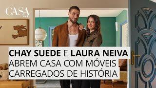 Chay Suede e Laura Neiva abrem casa cheia de objetos únicos | CASA VOGUE