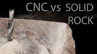 Carving Solid Stone on a Homemade CNC Machine