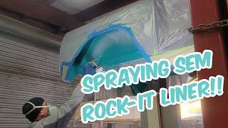 SEM Rock-It Liner Install - 1966 Ford Bronco Restoration Project