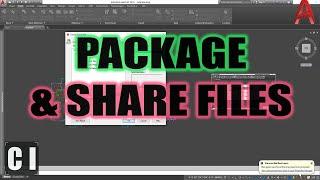 AutoCAD How to Package & Share Drawings with eTransmit  - Easy & Essential Tool! | 2 Minute Tuesday