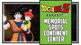 Dragon Ball Z Kakarot All Memorial Spot Locations Continent Center