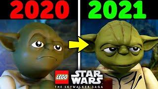 LEGO Star Wars The Skywalker Saga 2021 vs 2020 vs 2019 Graphics Comparison