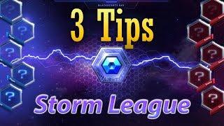 3 Tips before jumping into Storm league: Rank up quickly.