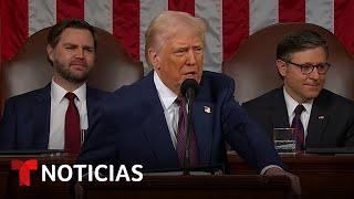 Trump habla de su política migratoria | Noticias Telemundo