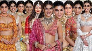 Anant Ambani Radhika Merchant Wedding | Aishwarya Rai Bachchan,Jacqueline,Kriti Sanon,Janhvi,Suhana