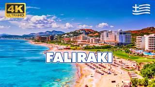 FALIRAKI Rhodes, Greece | INSANE Beaches and Town Tour You Can't Miss!