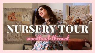 BABY BOY NURSERY REVEAL // Woodland Decor + Organization Tips!