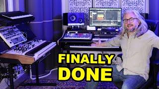 MY NEW EPIC HOME STUDIO // Full Tour and Synth Setup Tips & Tricks