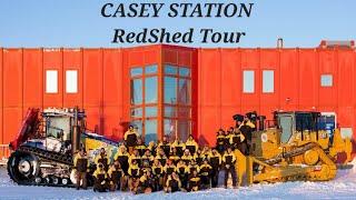 A Tour of Casey Station's RedShed, Antarctica  