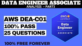 AWS Certified Data Engineer Associate Exam Questions Dumps - P3 (DEA-C01)