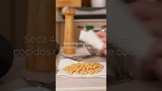  Comparte risas y buenos momentos con este snack de garbanzos #thermomix #snack #recetas #cookidoo