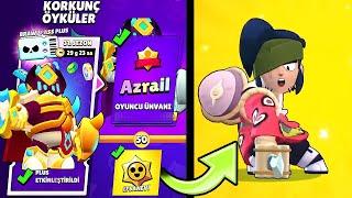 SIFIR HESAPTA KORKUNÇ ÖYKÜLER SEZONUNUN TÜM ÖDÜLLERİNİ TOPLADIM YENİ EFSANEVİ KENJİ Brawl Stars