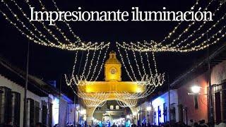 Inauguración de luces navideñas en Antigua Guatemala 2024