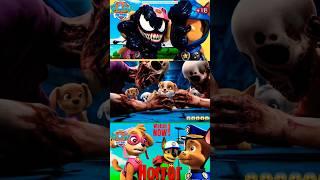 PAW Patrol Zombie: Zuma, Skye, Rocky and Marshall #pawpatrol #shorts #horror #zombie #brawlstars