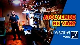 Atölyemde Ne Var? | Vlog #1 | Velespit.Net Atölyesi ve Stüdyosu Bakalım Neler Varmış?