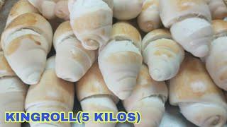 HOW TO MAKE KINGROLL(5 KILOS) WITH BAKING POWDER