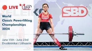 Women, 47 kg - World Classic Powerlifting Championships 2024