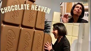 STUFFING MY FACE WITH THE BEST SWISS CHOCOLATE! | Maison Cailler