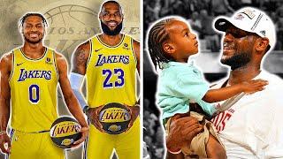 VATER & SOHN IN DER NBA!! | LeBron & Bronny James Vetternwirtschaft? | BobeKjoern