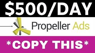 How to make money on cpagrip with propeller ads 2024