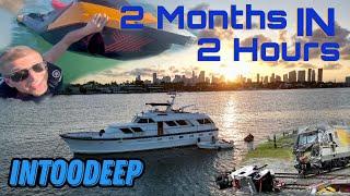 Major Boat Upgrades, Surviving a Train Crash and My Jetski Sunk - 2 Months of Boat Life in 2 Hours!