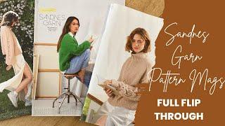 Sandnes Garn Knitting Pattern Magazines Full Flip Through