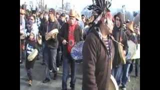 Idle No More Eagle Landing 2