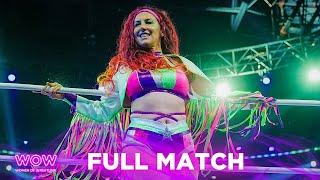 The Classmaster (w/ Samantha Smart) vs Santana Garrett | WOW - Women Of Wrestling