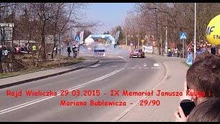 Rajd Wieliczka 29 03 2015   IX Memoriał Janusza Kuliga i Mariana Bublewicza    29/90