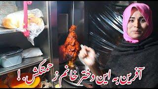 Shawarma stall by husband & wife | Street Food | Hazara Town (Hasnain Mohseni)