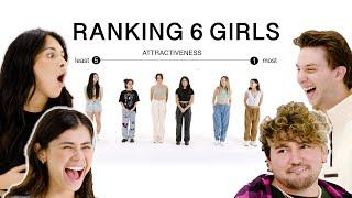 Ranking Girls on Attractiveness | 6 Girls VS 6 Guys