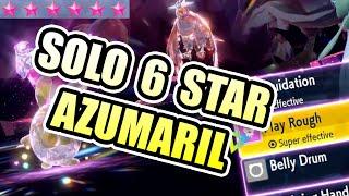 How To Solo 6 Star Raids With Azumaril! - Pokémon Scarlet and Violet