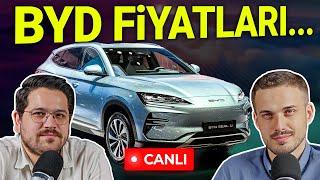 BYD FİYATLARI NEDEN YÜKSEK AÇIKLIYORUZ!!! - Elektrikli Araç Gündemi - Canlı Yayın #21