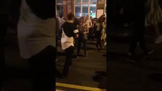 Edel Pender & Tommie Keane jiving to Alex Roe, In The Middle, at Monaghan Country Music Festival '19