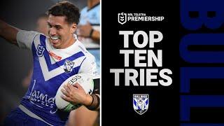 The Top 10 tries by the Bulldogs in season 2021 | NRL Telstra Premiership