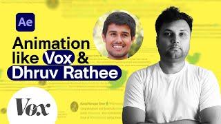 Create Tweet Animation Like Vox and Dhruv Rathee - Documentary Style Video Editing