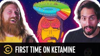 Ramin Nazer Had His Mind Blown on Ketamine in Shane Mauss’s Yurt - Tales From the Trip