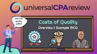 Understand and Apply Costs of Quality (BEC Topic) | Universal CPA Review